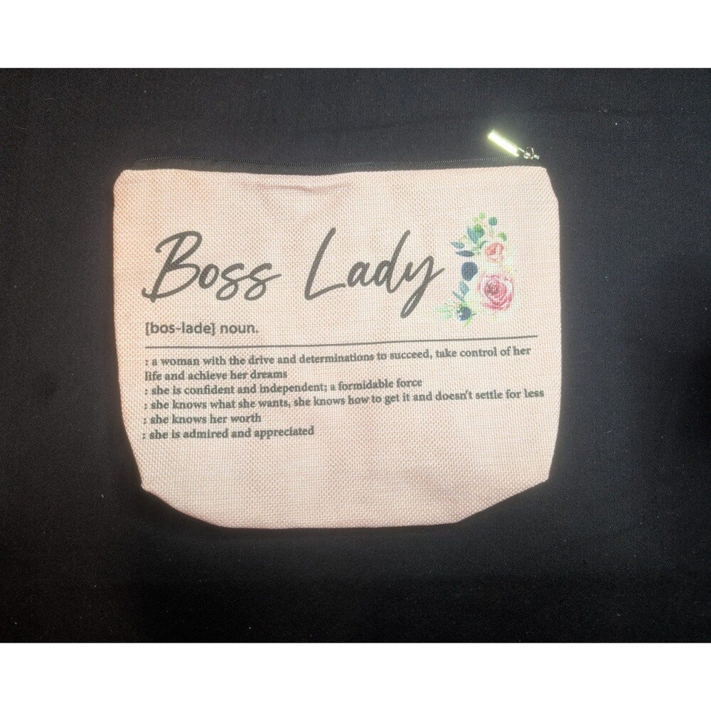 Gifts for Boss Friend Makeup Cosmetic Travel Bag